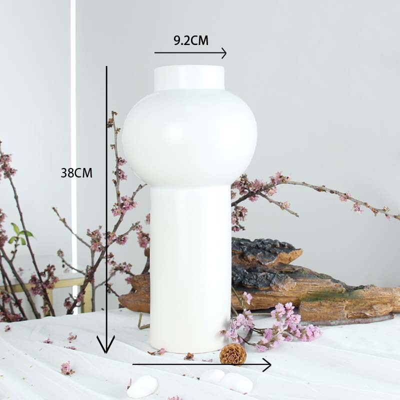 구형 흰색 9.2x38cm