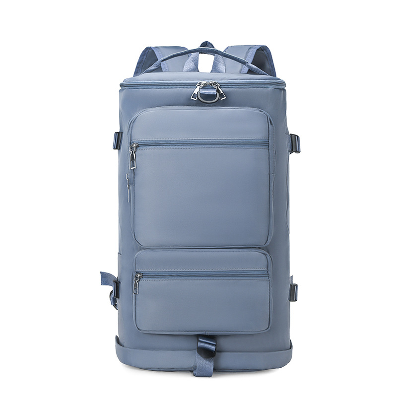 Nueva bolsa de viaje de corta distancia, mochila de viaje ligera de gran capacidad, almacenamiento de equipaje, separación de seco y húmedo, bolsa de yoga de fitness