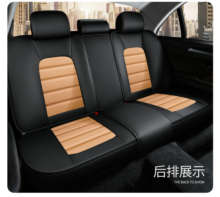 Cross-border leather car seat cover all-inclusive four-season universal seat cover four-season cushion seat cover car cushion wash-free