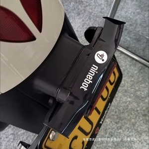 Scooter motorcycle decoration, mini rear wing ornament for vehicle, suitable for modified electric bikes and scooters, compatible with Ninebot