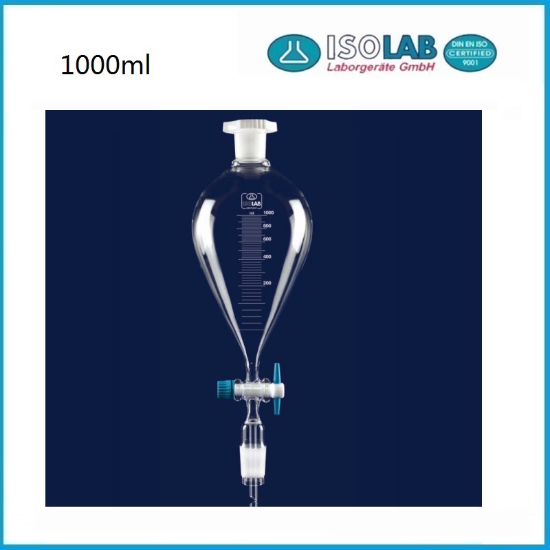 1000ml玻璃锥形滴液漏斗  032.01.901 ISOLAB品牌