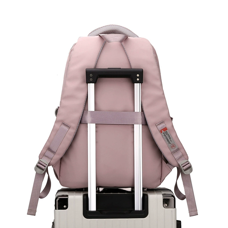 Capacious school bag, high quality backpack for traveling, simple and elegant design, for secondary school, for students