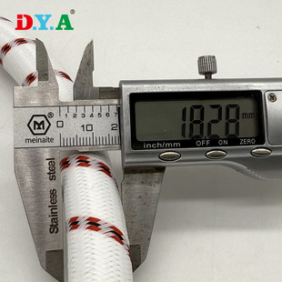 Customized Double-Layer Core-Spun Imported Elastic Rope Thickeneded 18mm Monofilament Elastic Rope Fitness Equipment High Strength Tension