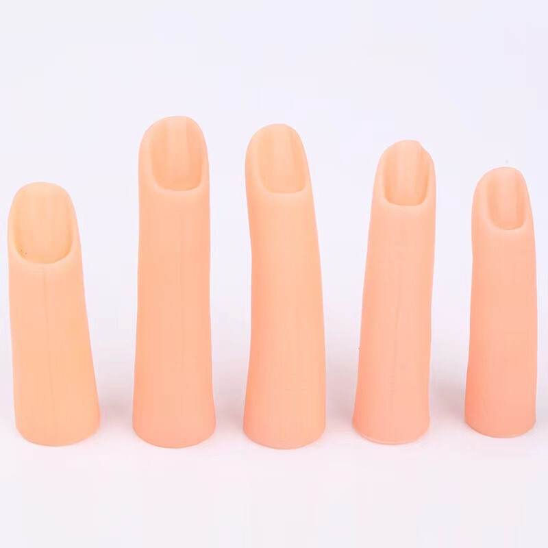 Nail art fake finger practice imitation customer finger practice seat novice nail art practice finger mold nail art beginner