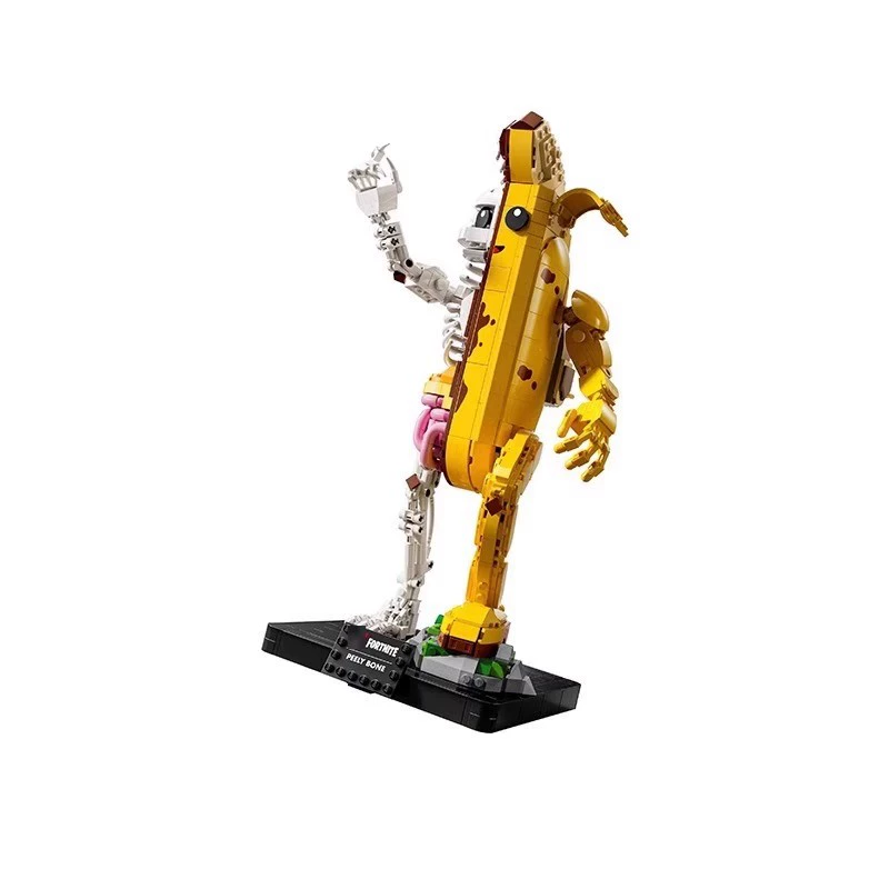 Конструктор (Fortnite) Peely Bone, 1 414 деталей, собранная фигурка 38×26×7 см