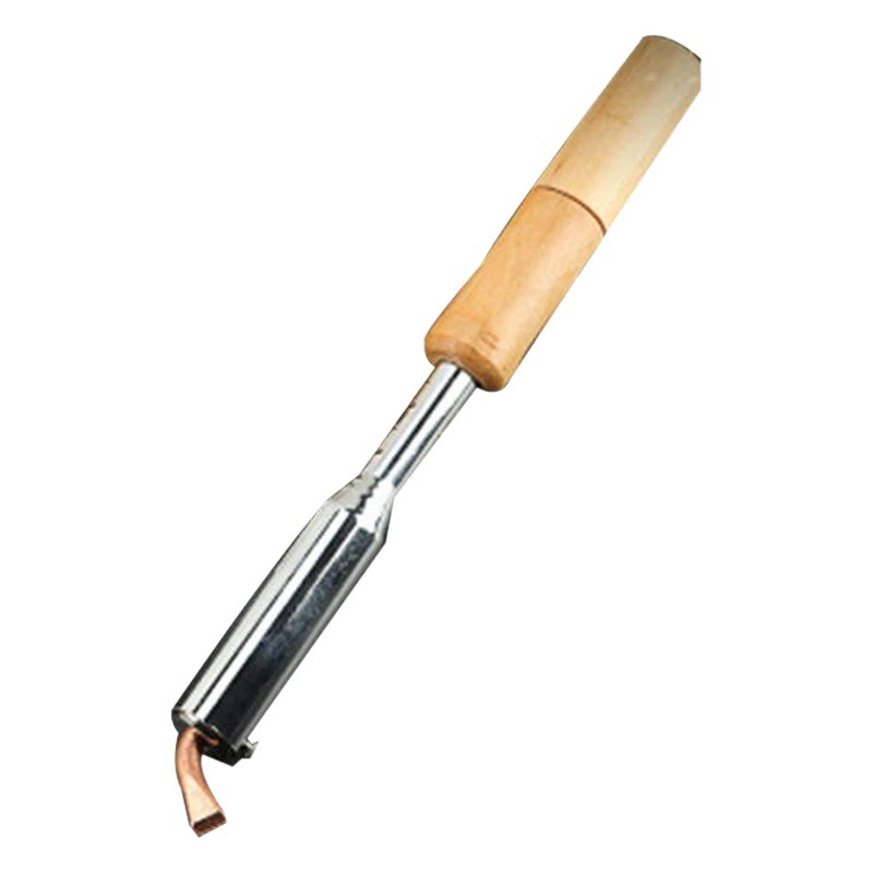 Yunwei деревянная ручка мощный Электрический паяльник с внешним нагревом 50-500 Вт