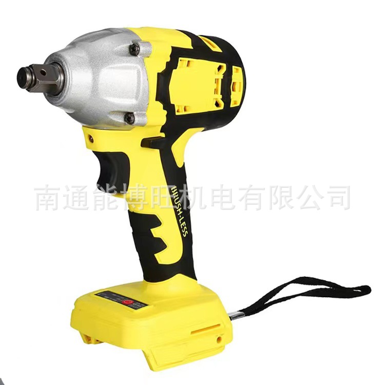 Comercio exterior al por mayor sin escobillas de alta potencia herramienta de batería de litio Impacto llave eléctrica trabajador carpintería reparación de automóviles herramienta de pistola de aire