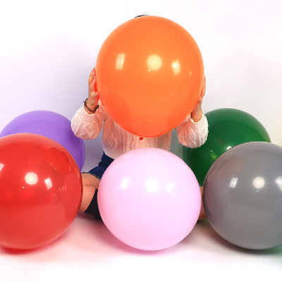 Fábrica al por mayor de 18 pulgadas macaron globo boda cumpleaños fiesta decoración mate globo redondo de látex globo