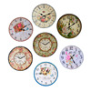 Japanese -style grocery Frameless painter HOS House Delivery Board S quiet Sweeping Electronic Wall Decoration Digital Clock