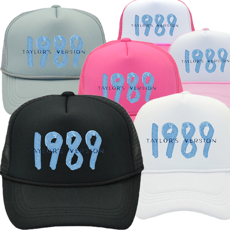 Amazon Taylor Swift Mesh Cap Taylor Tour 1989 Printed Trucker Hat Men's Summer Sun Hat Amazon Taylor Swift Mesh Cap Taylor Tour 1989 Printed Trucker Hat Men's Summer Sun Hat