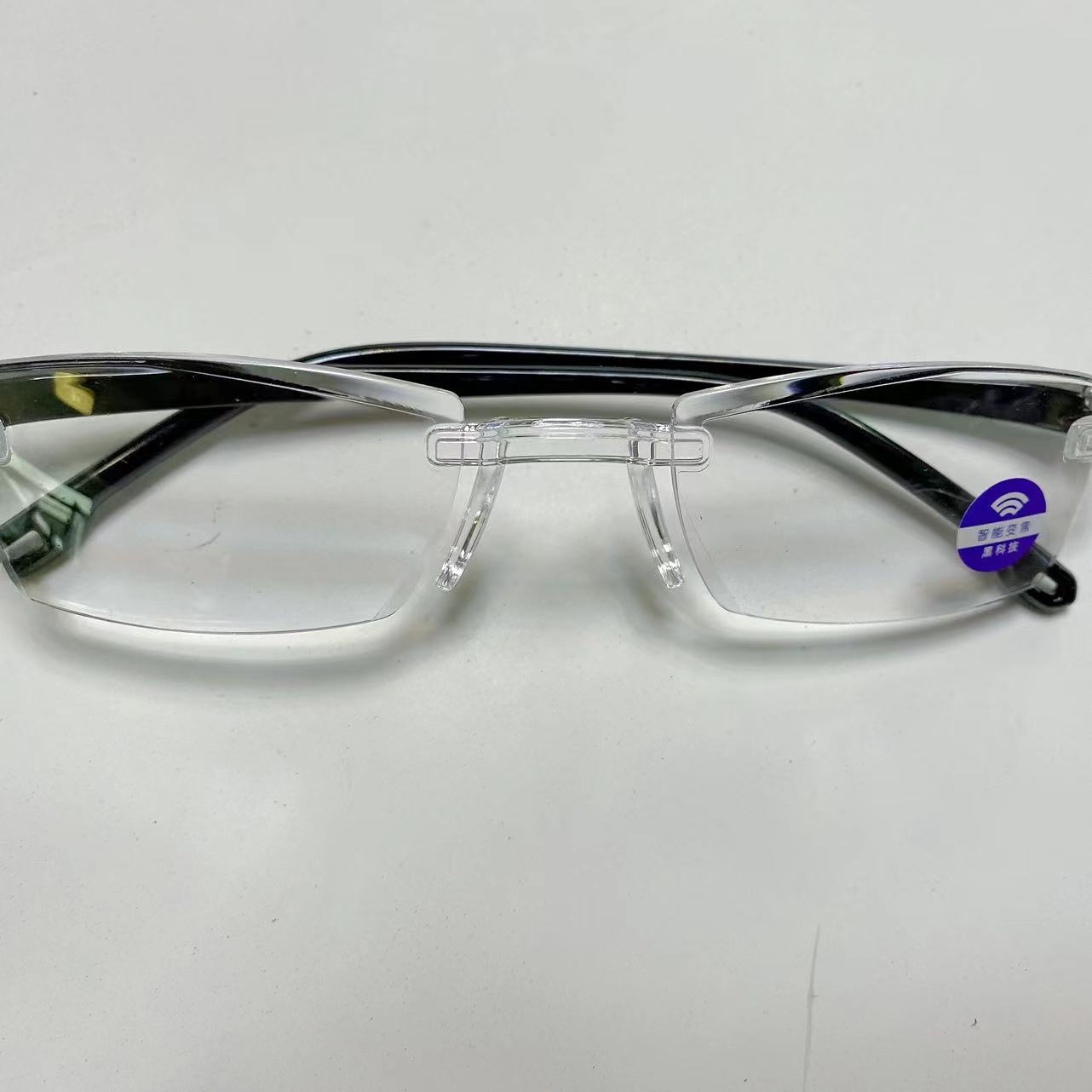 Hot-selling black technology smart zoom reading glasses cross-border…