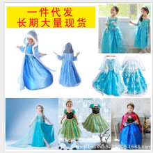 �W�����QfrozenŮͯ����ȹ��ѩ�澉�B��ȹcosplayͯ�b�Y��ȹ