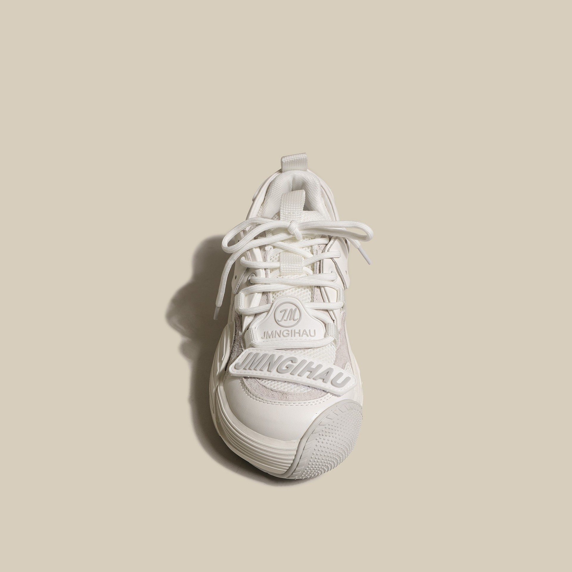 Hässliche süße Papa-Schuhe mit dicker Sohle für Damen im Frühjahr und Sommer, neues Nischendesign, lässig, alle Match-Turnschuhe, kleine weiße Schuhe_voghion.com