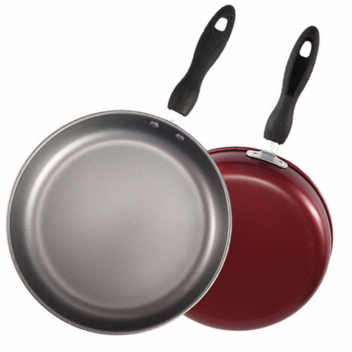 Manufacturer wholesale non-stick small frying pan one-piece drop-shipping wok non-stick pan creative small gift pan