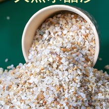 河沙水晶沙石英砂多肉兰花铺面石颗粒营养土粗河沙细花用种植养花