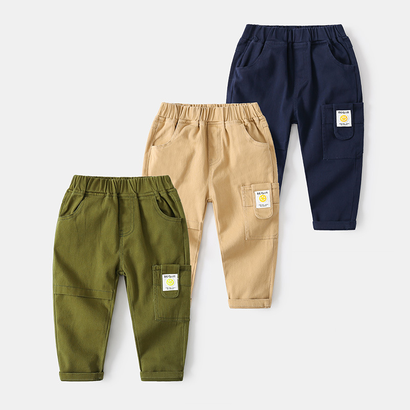 Trend comfortable children's cartoon trousers for leisure