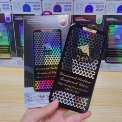 適用蘋果iPhone16Pro 15鑽石切面鋼化膜12 14 13Pro切面膜鋼化膜