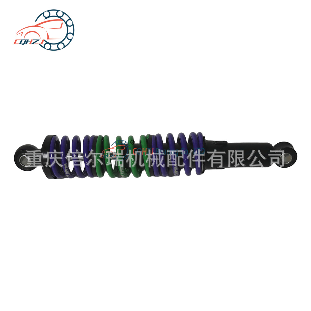Amortiguador trasero verde púrpura adecuado para CG125 modificación de motocicleta