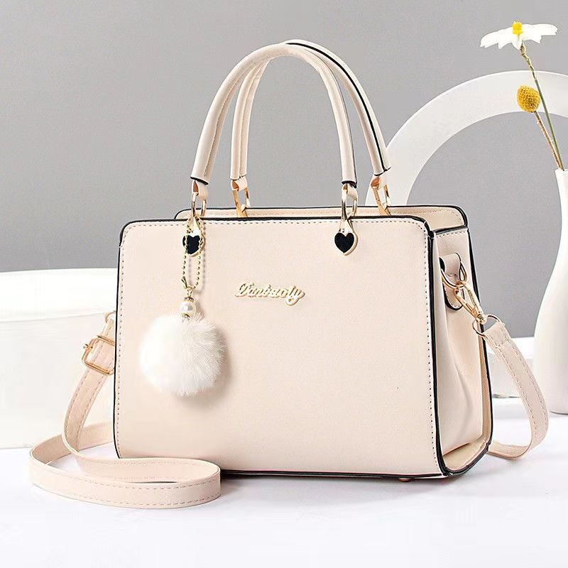 Transfronterizo moda simple bolso elegante moda popular de gran capacidad color sólido retro todo-fósforo bolsa de mensajero
