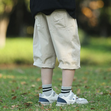 男童短裤夏季薄款2023新品儿童宽松洋气七分裤中大童夏装休闲中裤