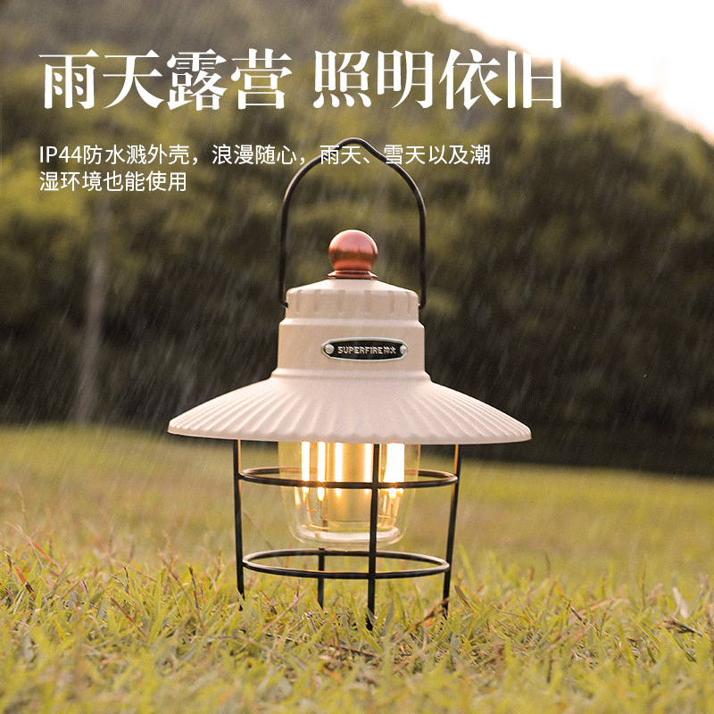 Shenhuo T55 gancho de manija camping led multifunción carga tienda portátil atmósfera campamento luces de camping al por mayor