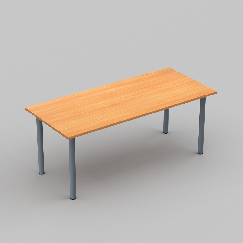 Mesa de personal de comercio exterior Mesa de oficina combinación de sillas de oficina moderna simple mesa de barra de mesa de reunión multipersona