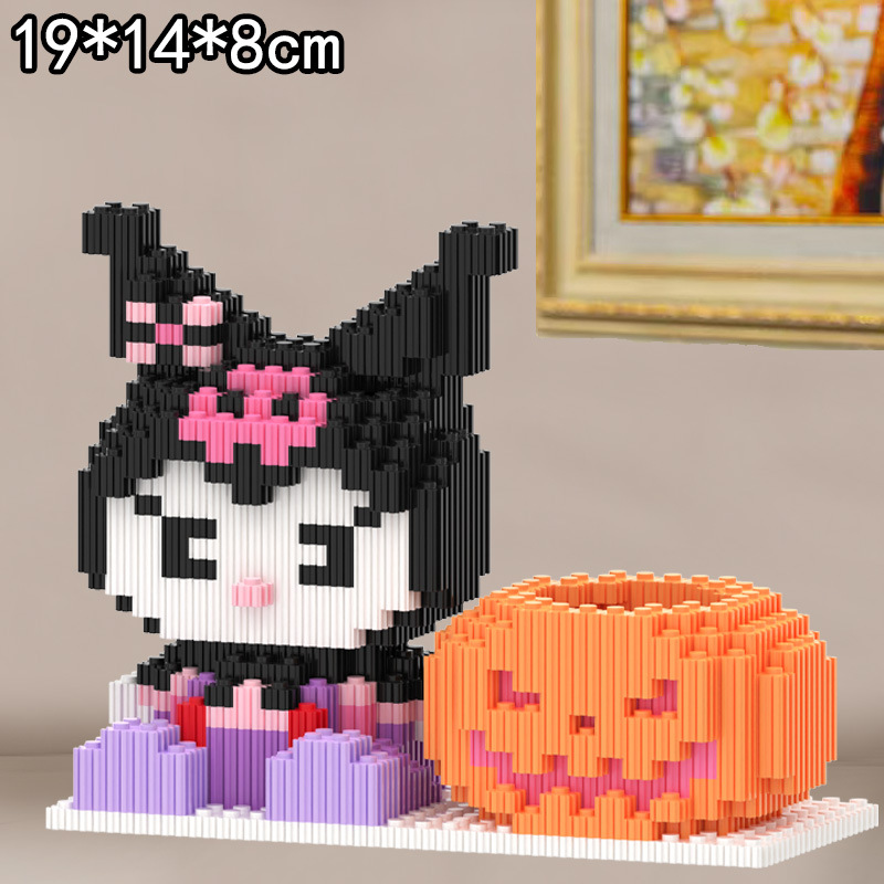 Kulomi Meletti Series Bloques de construcción Bear Bloques de construcción al por mayor Juguetes al por mayor Regalos para niños y niñas Muñecas hechas a mano