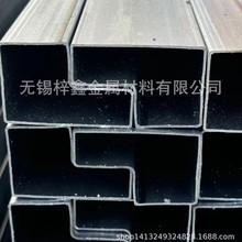 无锡厂家直供货架横梁层板用的横梁长度定尺可冲孔P型管异型管