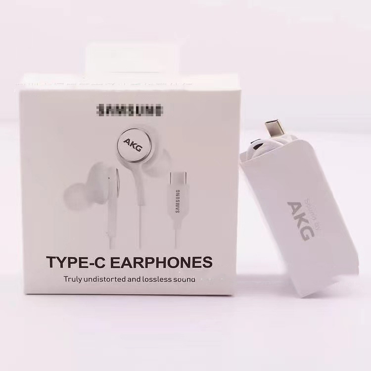 Para Samsung S20 Note10 A8s auriculares de alta calidad con control de cable Type-C auriculares S22S23AKG