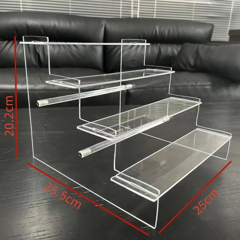 Soporte de exhibición de perfume de cuatro capas (25.5*20.2*25cm)