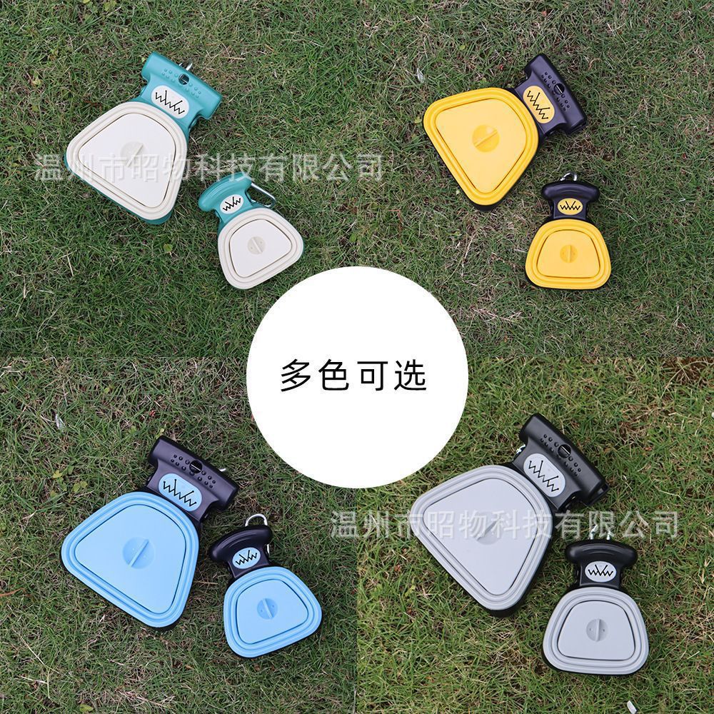 Caminar con perros para recoger inodoro, abrazadera de inodoro, bolsa de inodoro, heces para perros de pelo dorado, artículos para mascotas