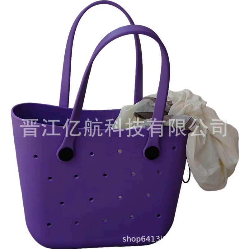 Bogg Original Large Beach Bag Eva Material Hole Style Large Handbag Extra Large Capacity Beach Cosmetics Bag Bogg Original Large Beach Bag Eva Material Hole Style Large Handbag Extra Large Capacity Beach Cosmetics Bag