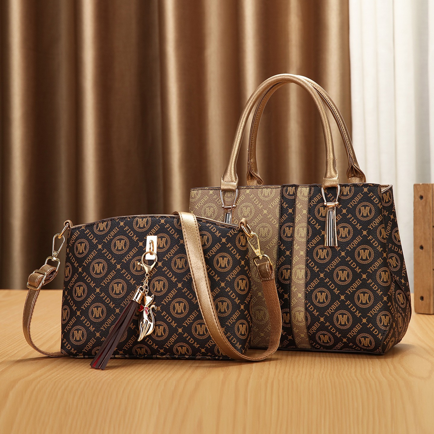 Bolso de dos piezas, bolso de moda casual, bolso de hombro de gran capacidad, bolso de mochila diario, bolsas transfronterizas