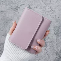 Short wallet, ultra‑thin card holder, compact 12×9×1 cm, lightweight