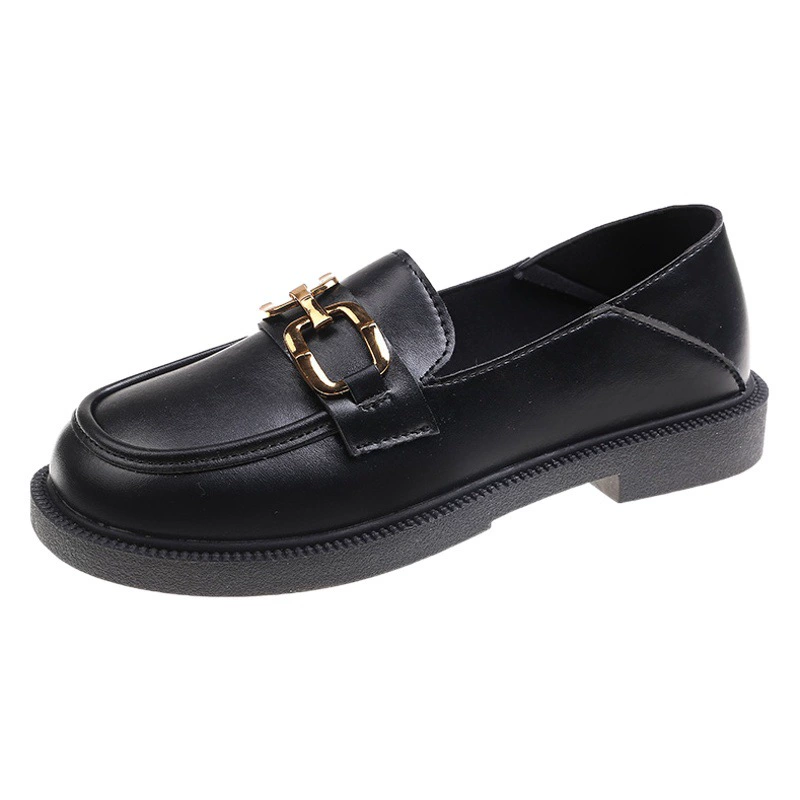Женские балетки оптом 2021 осень-зима новый стиль цепочка школьница мама плоские туфли лоферы без застежек для женщин