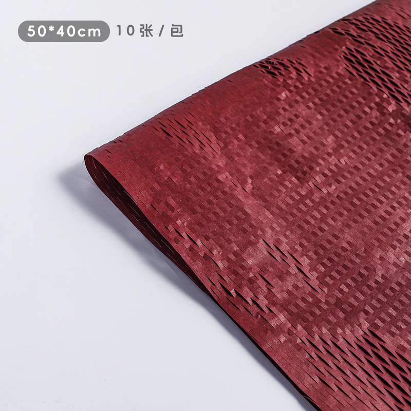 Internet celebridad panal de malla de papel ramo de malla de papel tirón neto arte papel de regalo flor material de embalaje al por mayor