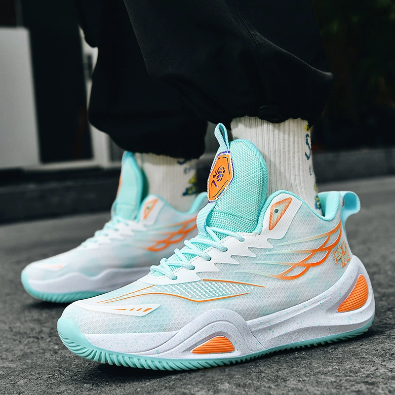 Basketball shoes, footwear, sports shoes, (Cross-border trading), for teenagers