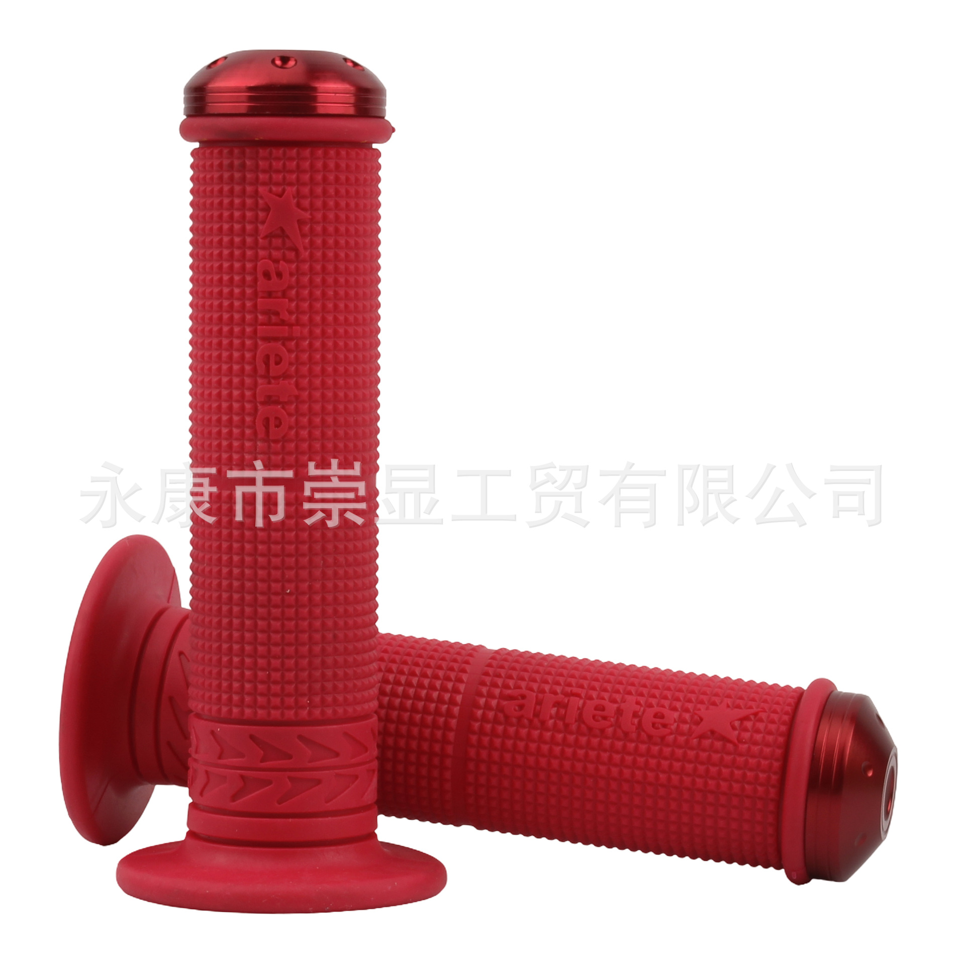 Off-Road Motorcycle Modified Universal Handlebar Grips Silicone Aluminum Handlebar Grips Ariete Anti-Slip Grip Covers