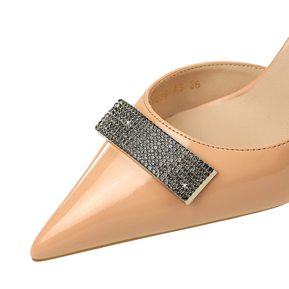 Damen Stiletto Pumps Mat Héijem Absatz An Strass-dekor_voghion.com