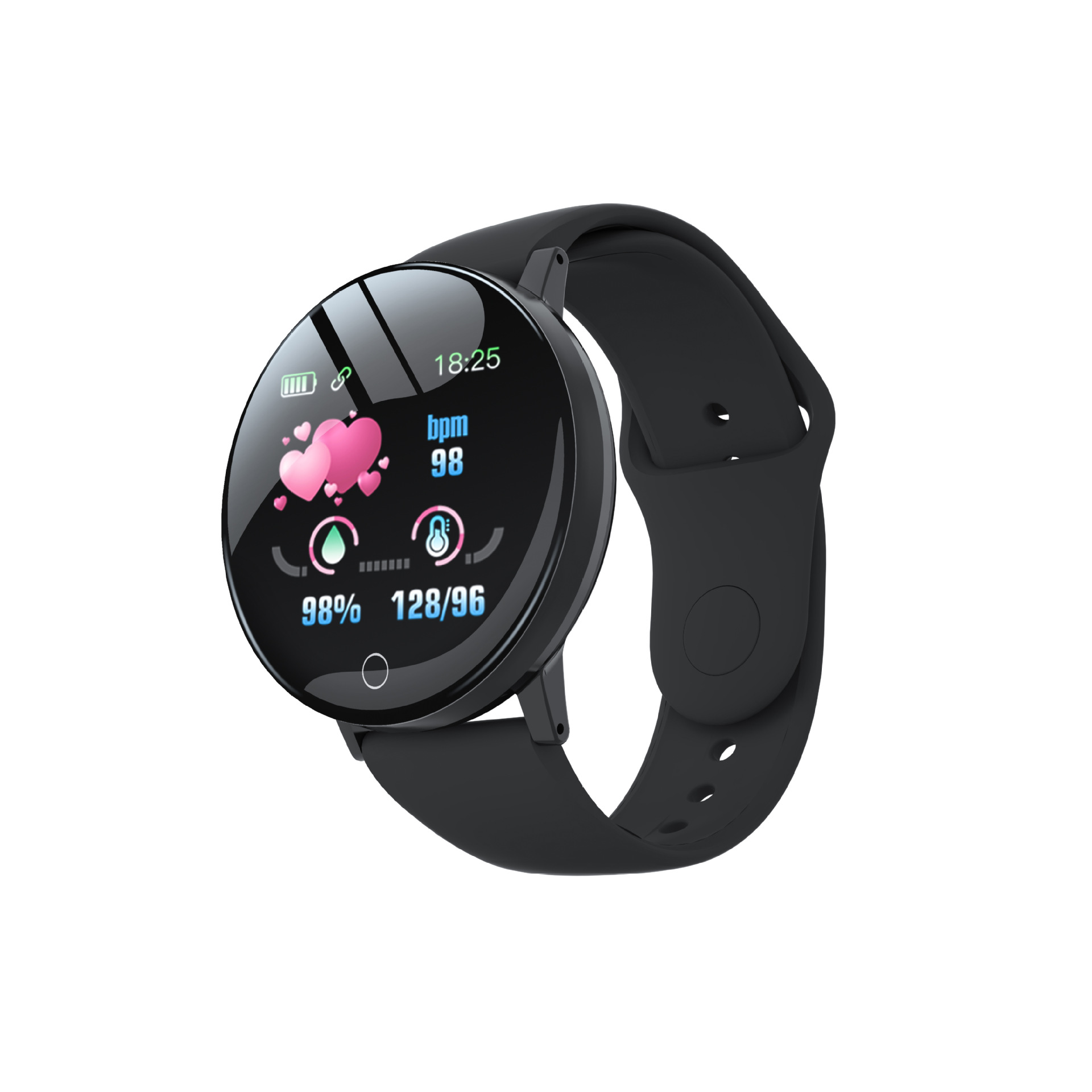 Reloj inteligente 119plus con pulsera Bluetooth transfronterizo 119 macaron exportación Bluetooth para damas, control de frecuencia cardíaca, regalo al por mayor