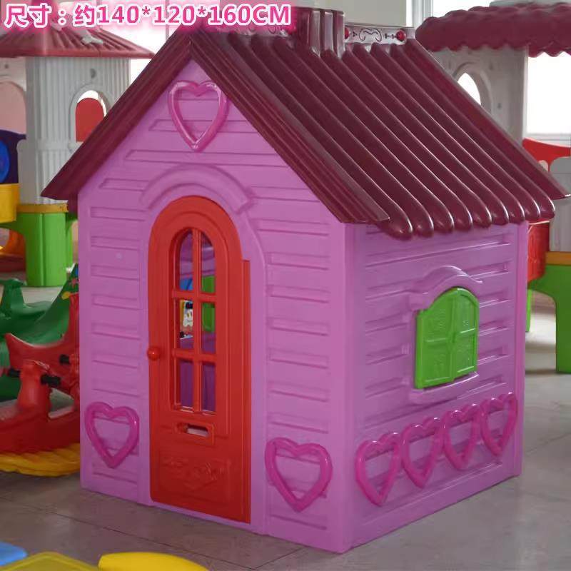 Casa de Juegos Infantil de Plástico, Desmontable, Lavable, para Interior y Jardín de Infantes image 10