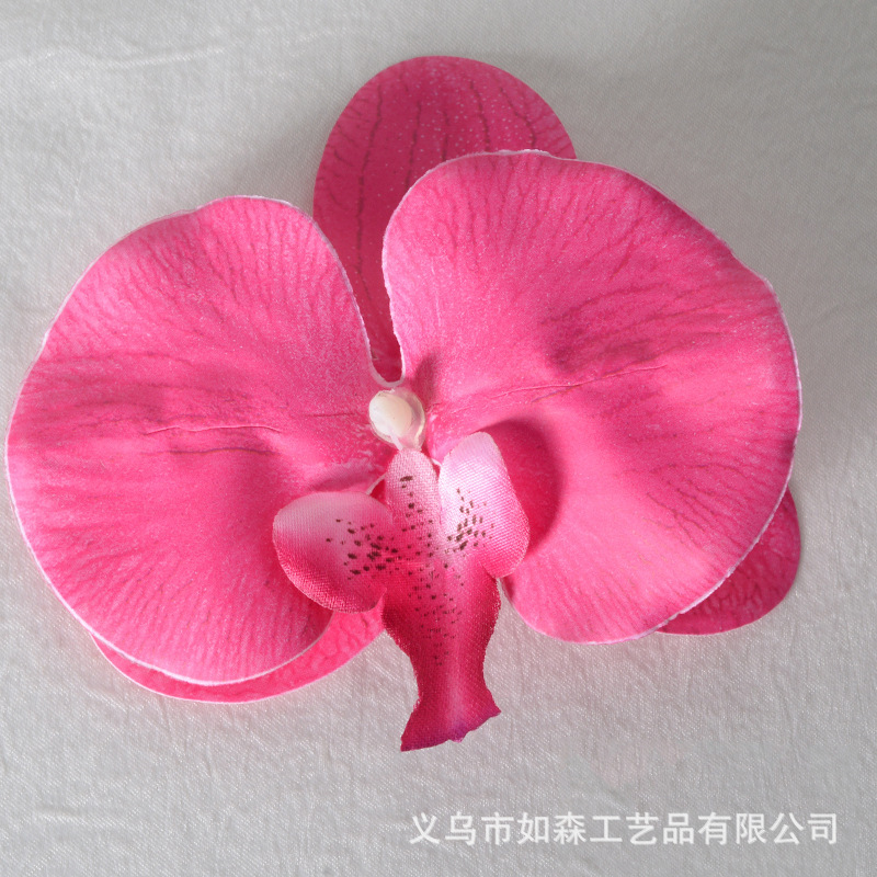 シミュレーションフィルム胡蝶蘭花頭花弁シミュレーション花アクセサリーヘアピンdiy手作りウェディングドレス装飾|undefined