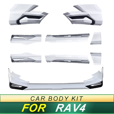 For 20-23 years RAV4 Rongfang Mona Lisa bumper front and rear appearance surrounded by upgraded modified lights