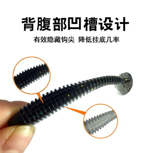 Bass Lure Wholesale Crankbaits Two-Color Striped T-Tail Durable Bait for Freshwater Sea Fishing Largemouth Bass and Perch