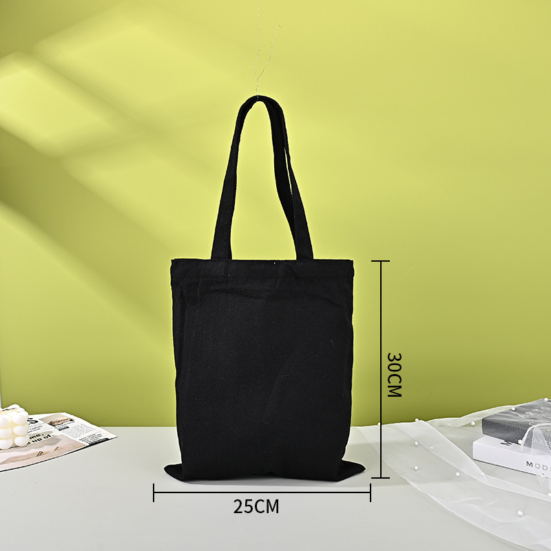 Black 25*30;25*30;canvas bag
