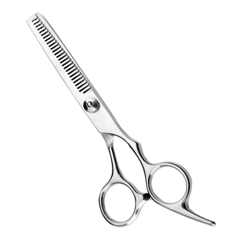 Tijeras de entresacar para peluquería, tijeras de entresacar profesionales para salón, herramientas portátiles para peluquería en casa, juego de tijeras de dientes planos.