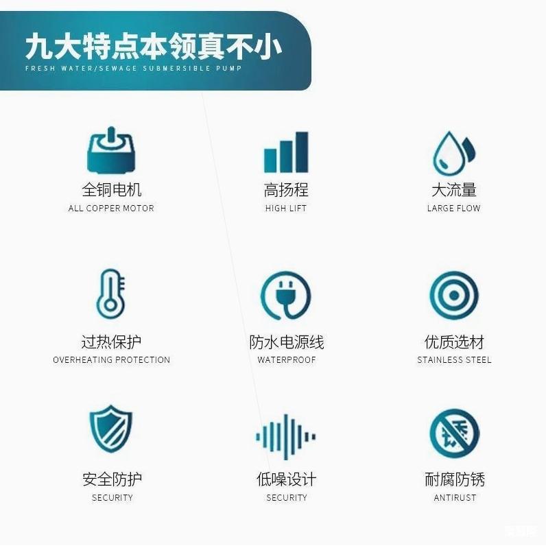 德国进口220V不锈钢农用深井泵家用自吸泵水井小型潜水泵高扬程抽