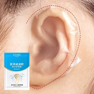 舒奈美硅凝胶防水耳贴洗澡神器防水护耳贴成人游泳防水透气贴批发