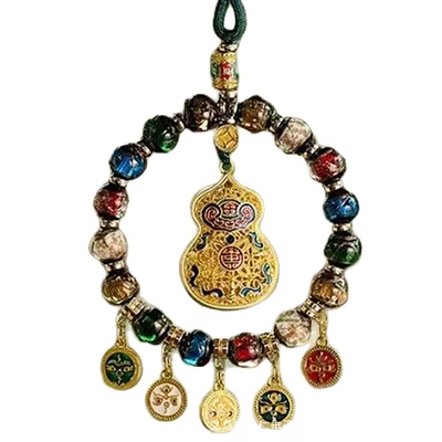 Wealth Incense Ash Glass Car Car hanging