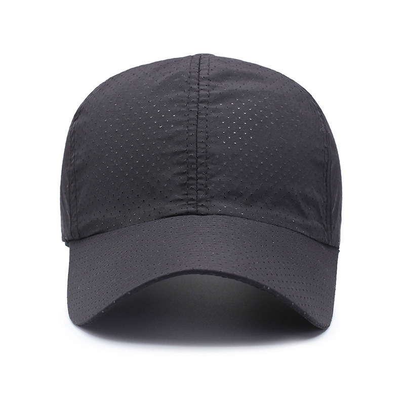 Lightweight, Quick-drying Summer Korean-style Sun Protection Baseball Cap For Men And Women With Ventilation Holes,_voghion.com